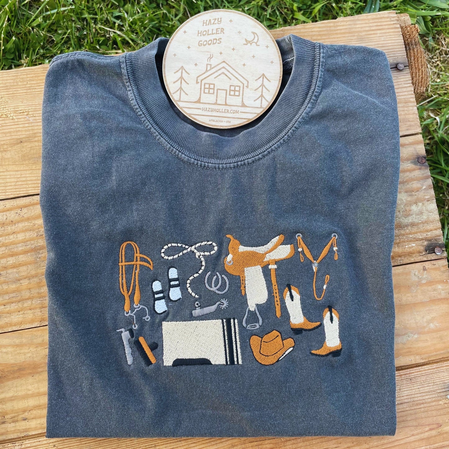 Western Equestrian Doodles - Tee