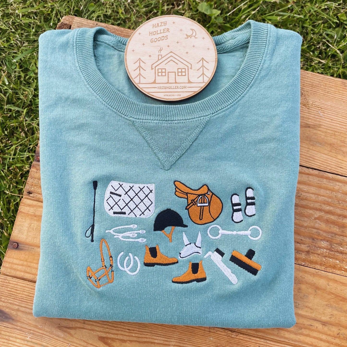 English Tack Doodles - Sweatshirt