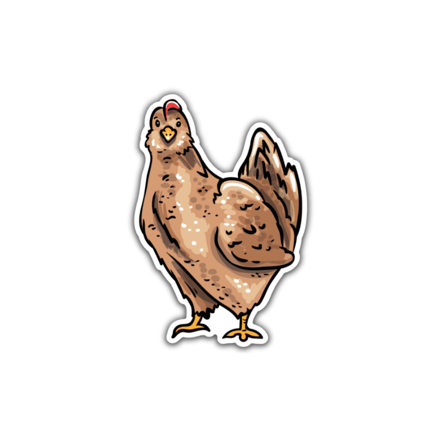 Buff Orpington - Sticker