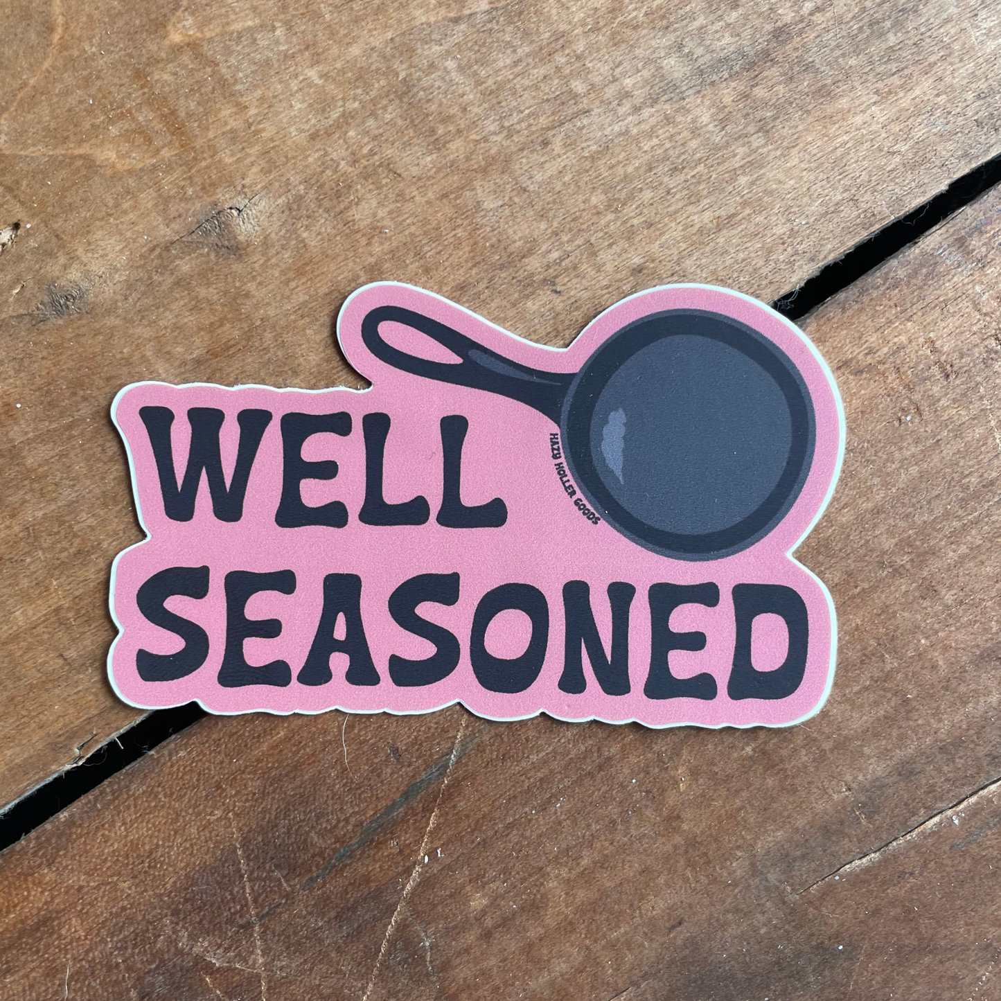 Well Seasoned - Sticker