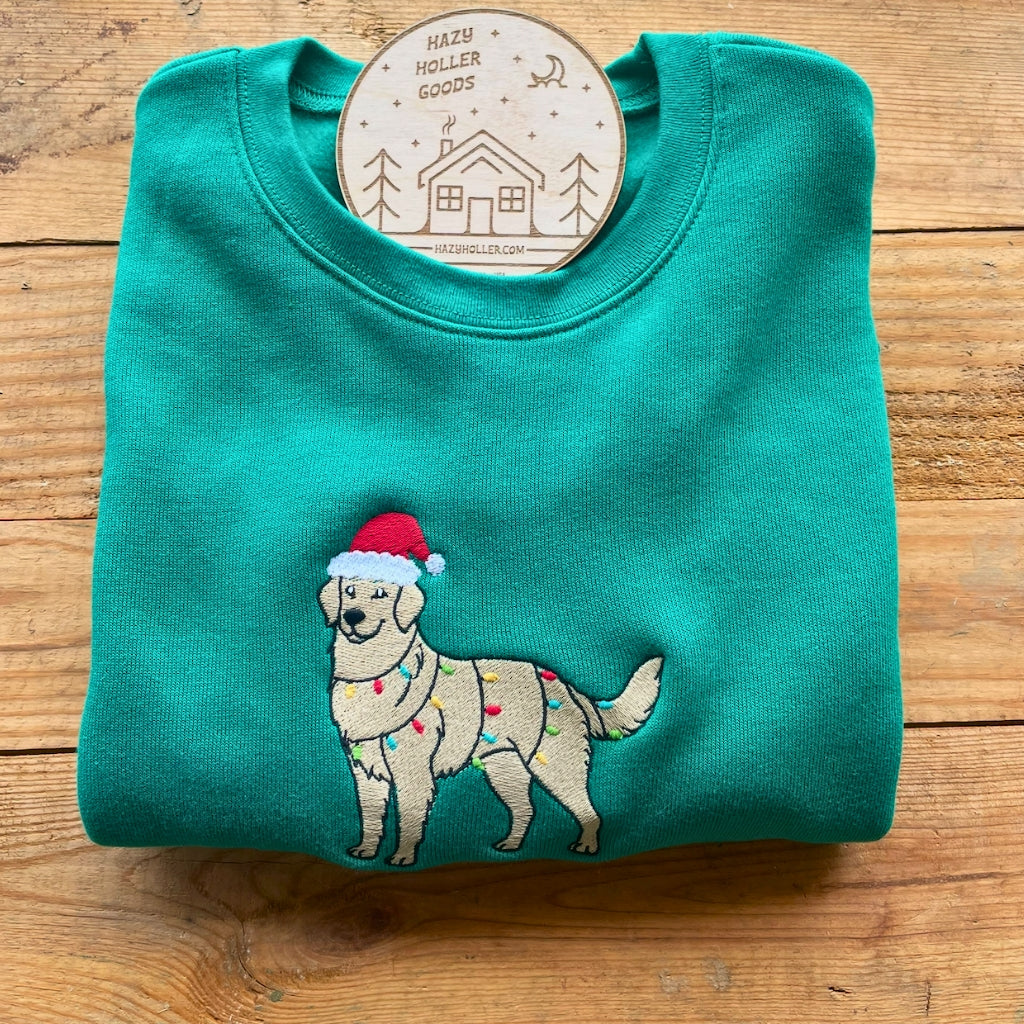 Christmas Golden Retriever - Sweatshirt