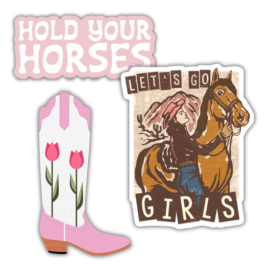 Horse Girls Sticker Pack