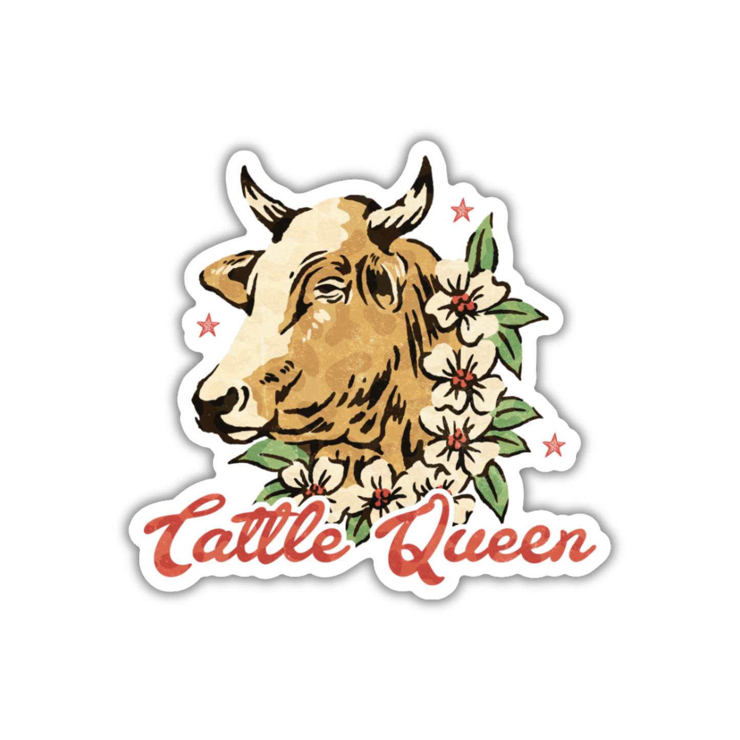 Cattle Queen - Sticker