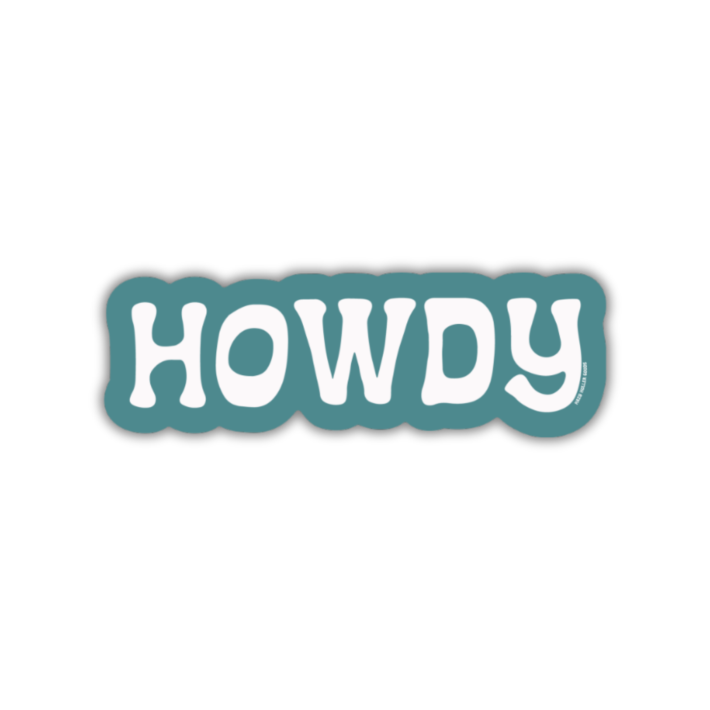 Howdy - Sticker
