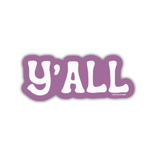 Y'all - Sticker
