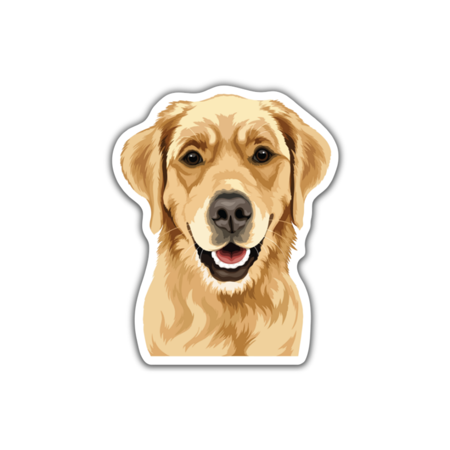 Golden Retriever - Sticker