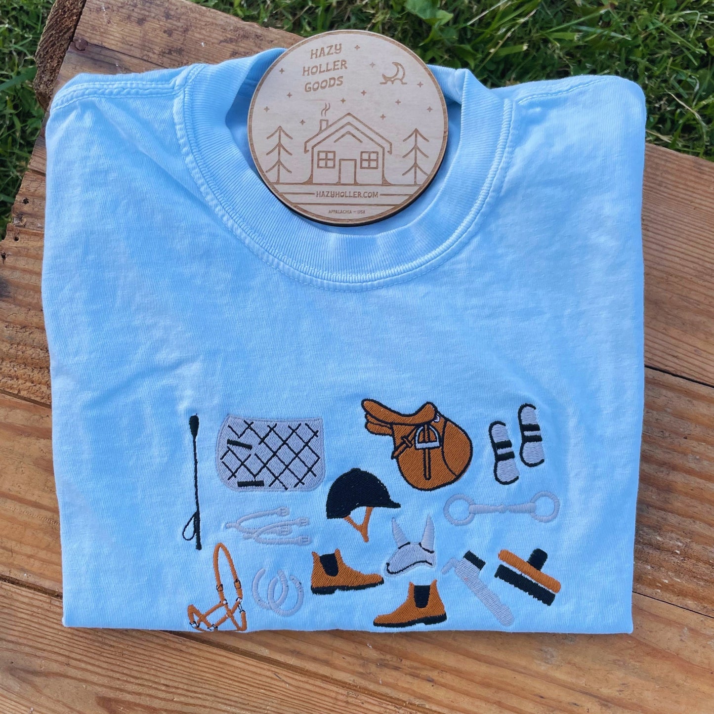 English Equestrian Doodles - Tee