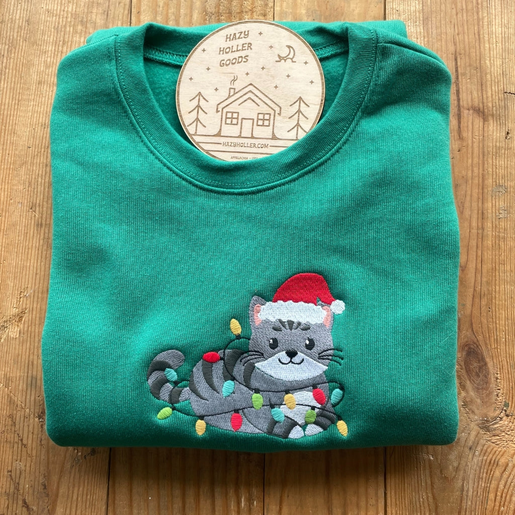 Christmas Tabby - Sweatshirt